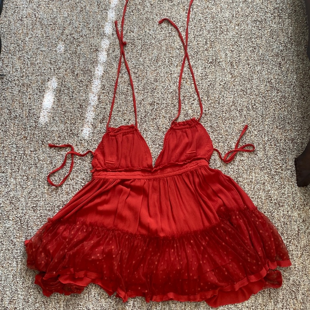 Red Mini dress